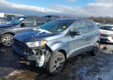 2021 Ford Ecosport Se z USA, uszkodzony, nr VIN MAJ6S3GL6MC425349